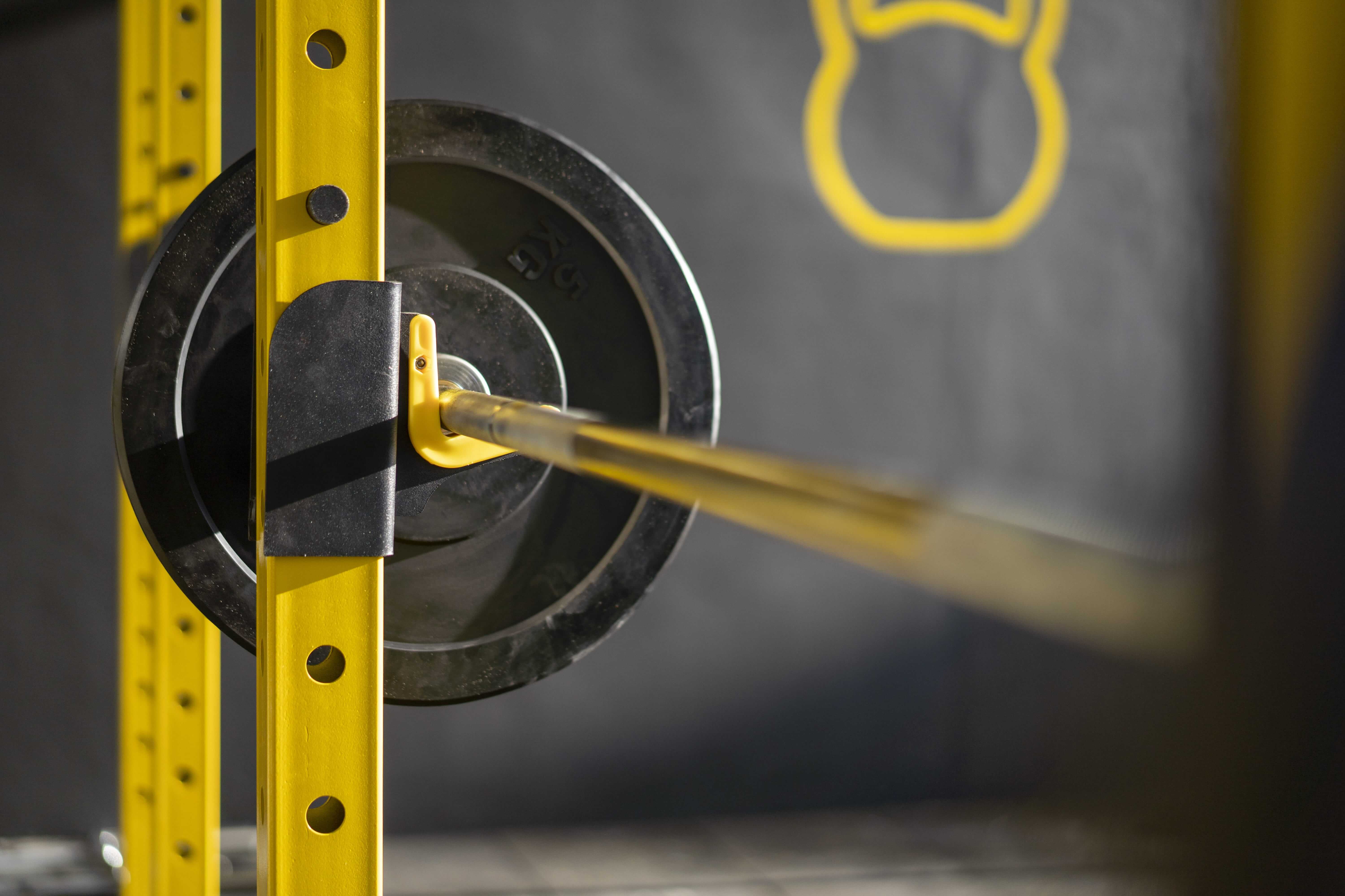 Man lifting a barbell